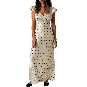 Free People Butterfly Babe Maxi Dress - LARGE